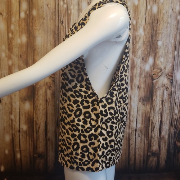 TOBI cheetah print muscle tank - Picture 4 of 6
